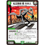 私立探偵 檜 大木人【R】(EX09 11/42 Wチームドッキングパック チーム切札＆チームウェイブ【DMEX-09】)