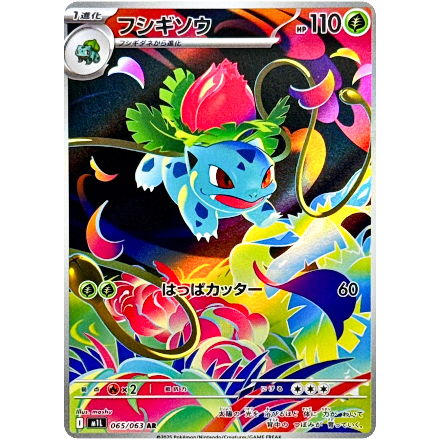 フシギソウ【AR】(065/063 メガブレイブ【M1L】)