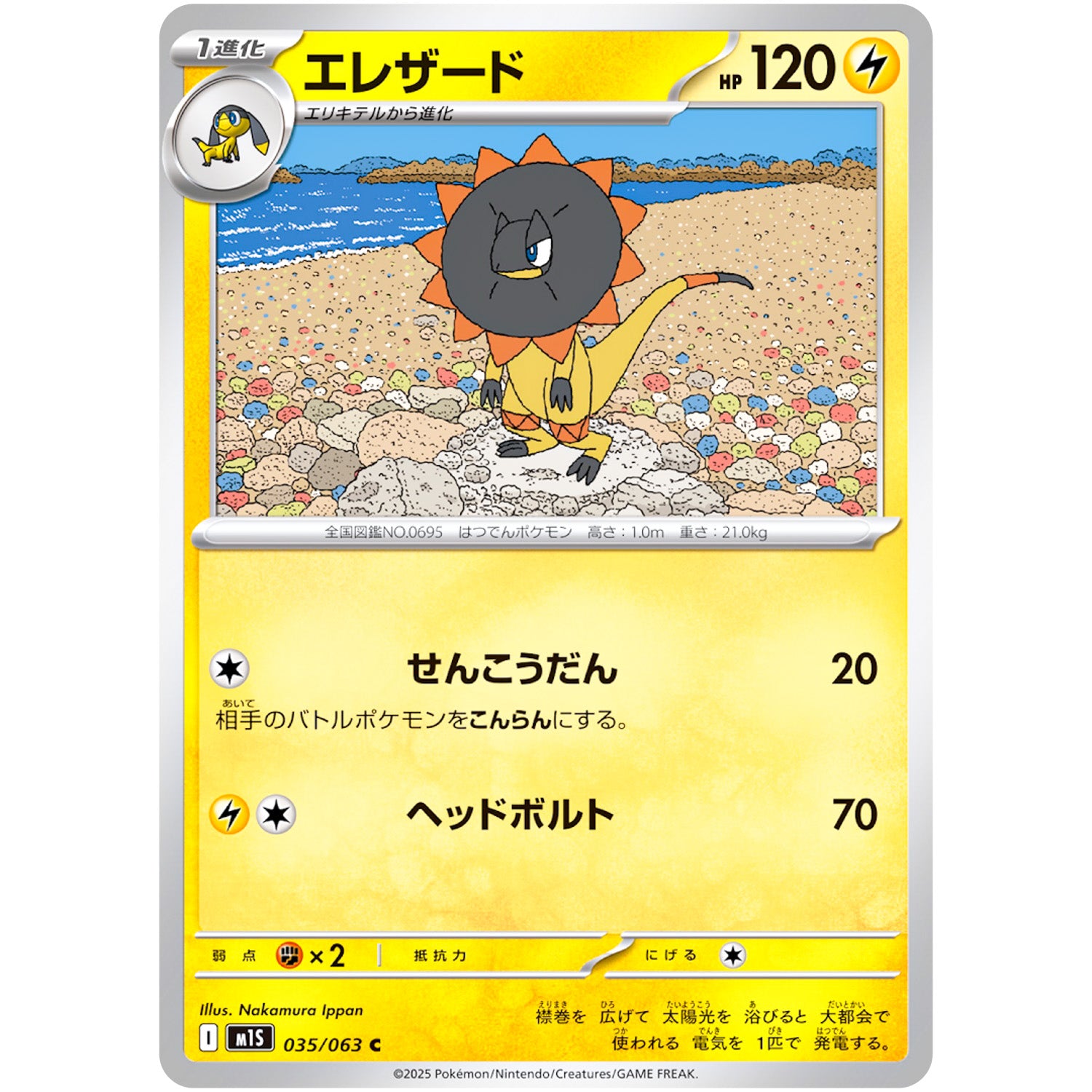 エレザード【C】(035/063 メガシンフォニア【M1S】)