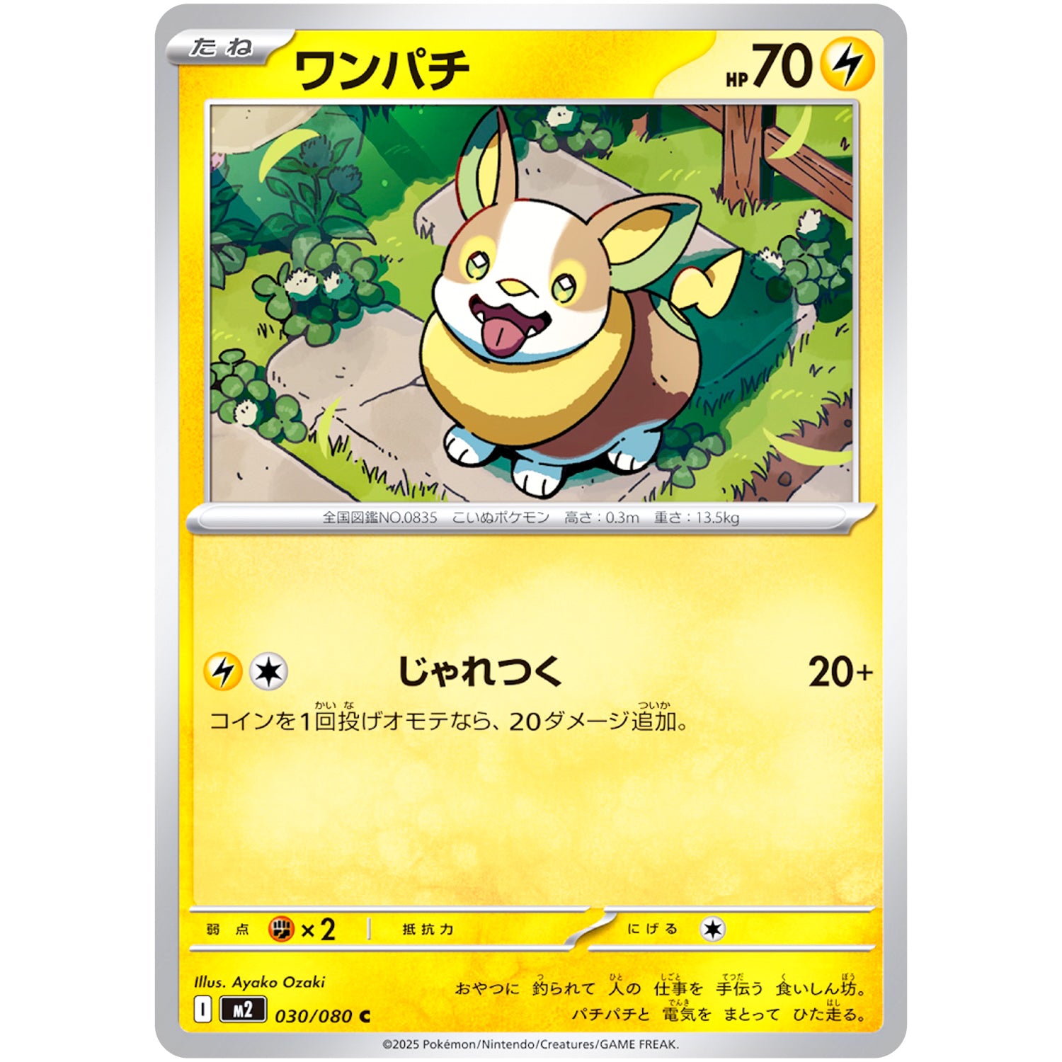 ワンパチ【C】(030/080 インフェルノX【M2】)