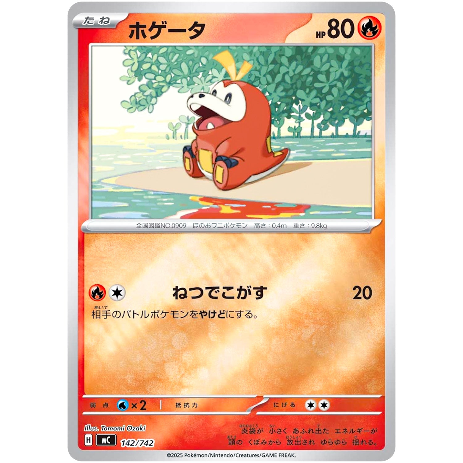 ホゲータ ミラー (142/742 スタートデッキ100 バトルコレクション【MC】)