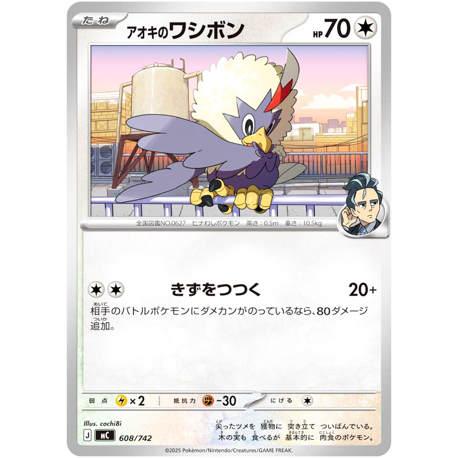 アオキのワシボン (608/742 スタートデッキ100 バトルコレクション【MC】)