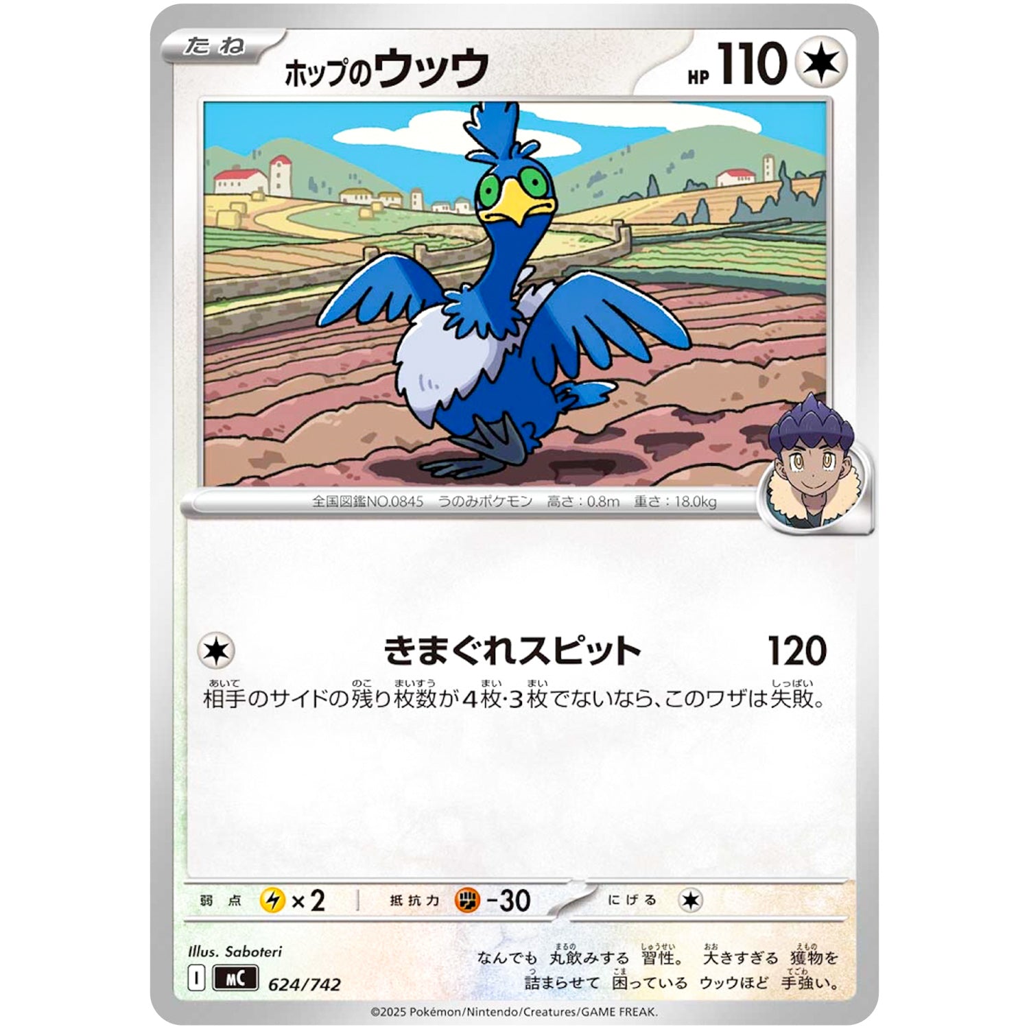 ホップのウッウ (624/742 スタートデッキ100 バトルコレクション【MC】)