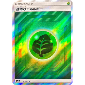 基本草エネルギー【SR】(202/173 GX タッグオールスターズ【SM12a】)