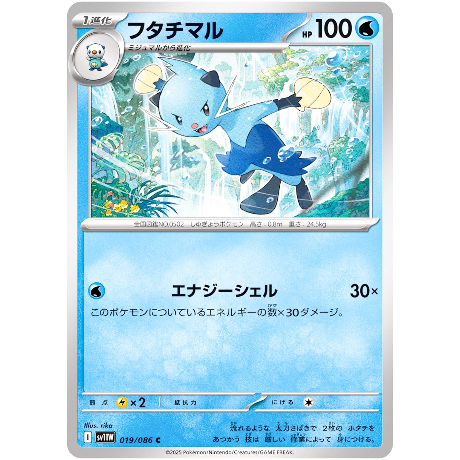 フタチマル【C】(019/086 ホワイトフレア【SV11W】)